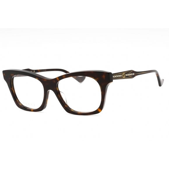 NWT GUCCI GG1299O 002 Havana Eyeglasses